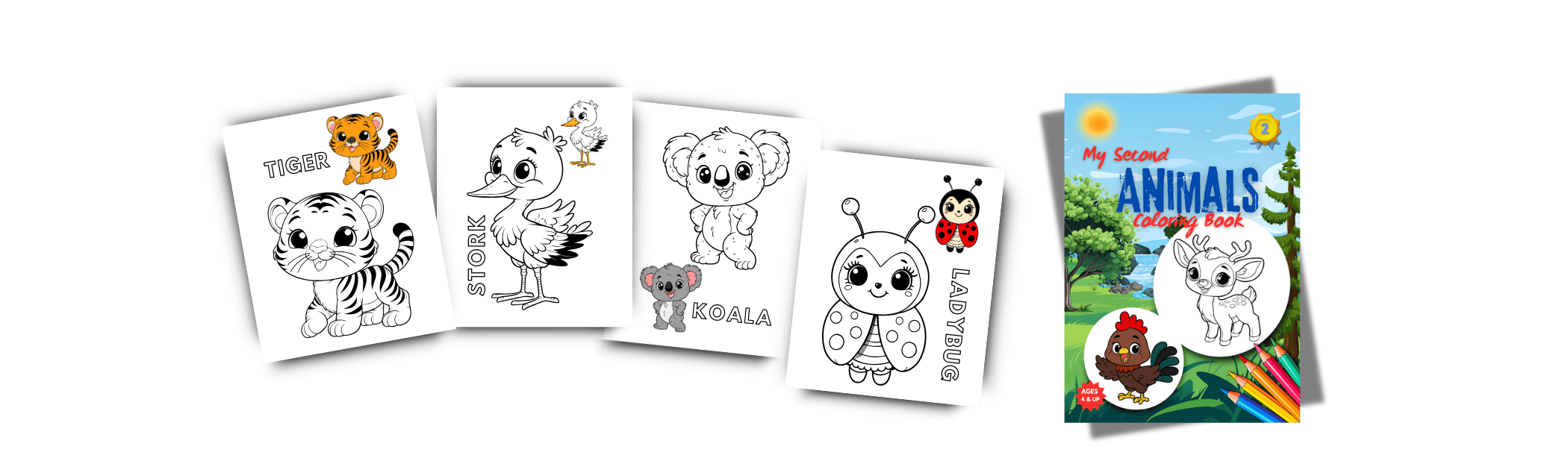 Coloring book illustration 4